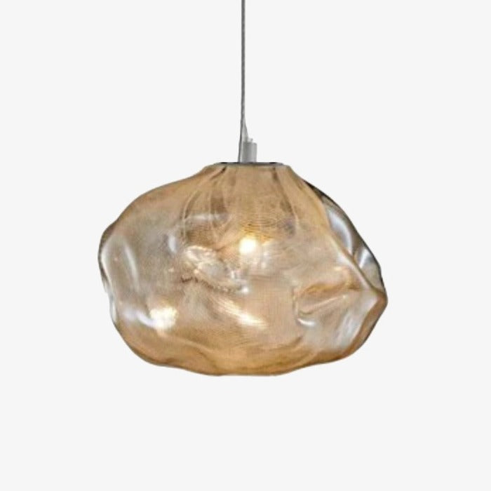 Lámpara de suspensión design colgar estilo de vidrio soplado LED