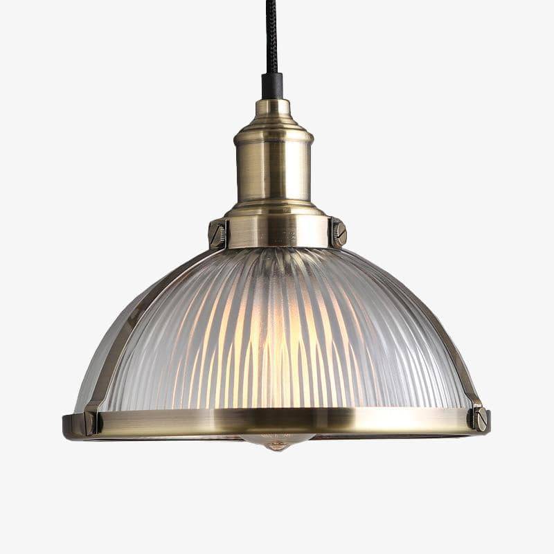 Lámpara de suspensión design Vidrio LED estilo loft industrial