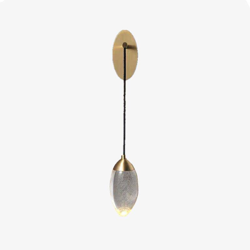 Applique murale design LED avec ampoule en verre Luxury