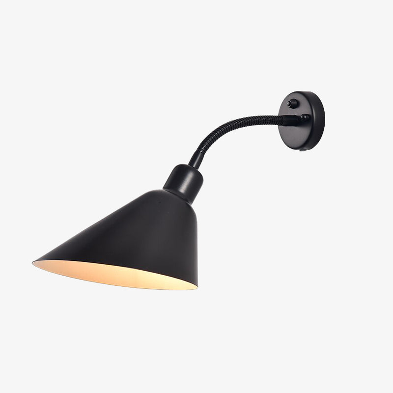 wall lamp modern wall-mounting with lampshade conical Rotob