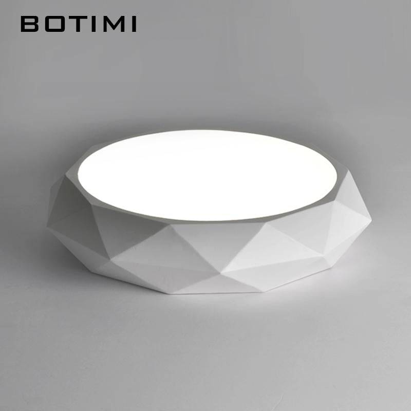Plafonnier design LED diamant géométrique