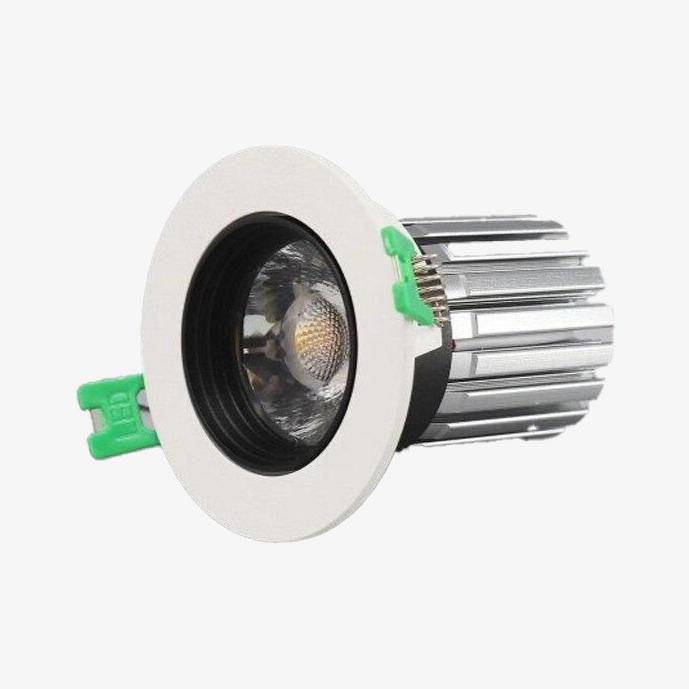 Moderno downlight LED redondo blanco