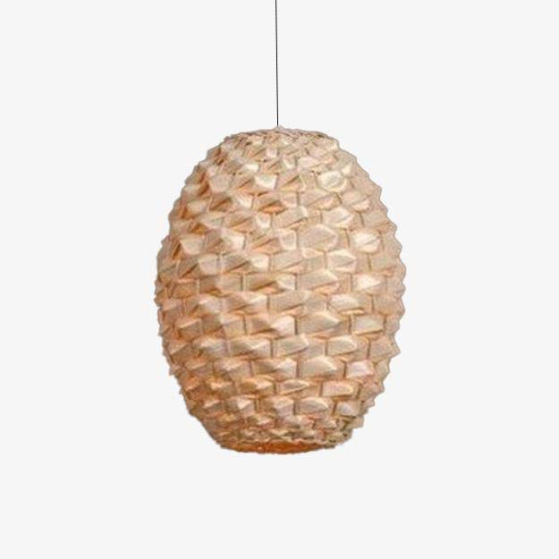 pendant light LED with lampshade rattan of different shapes Rui