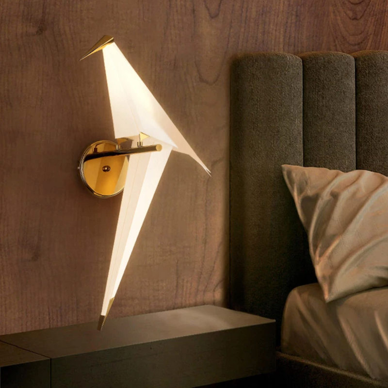 wall lamp modern bird wall design Bird