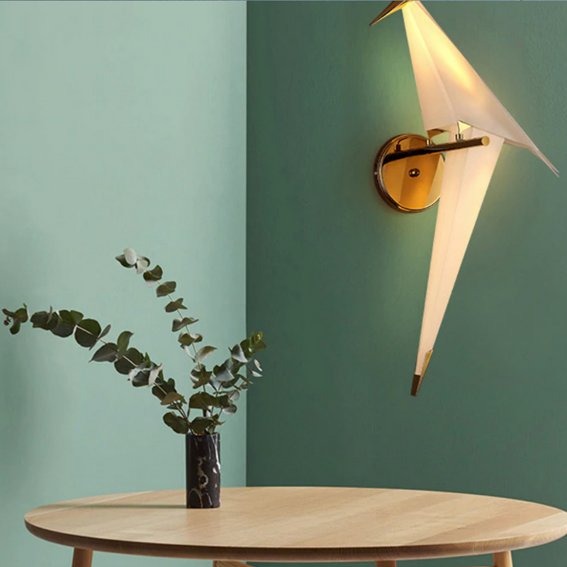 wall lamp modern bird wall design Bird