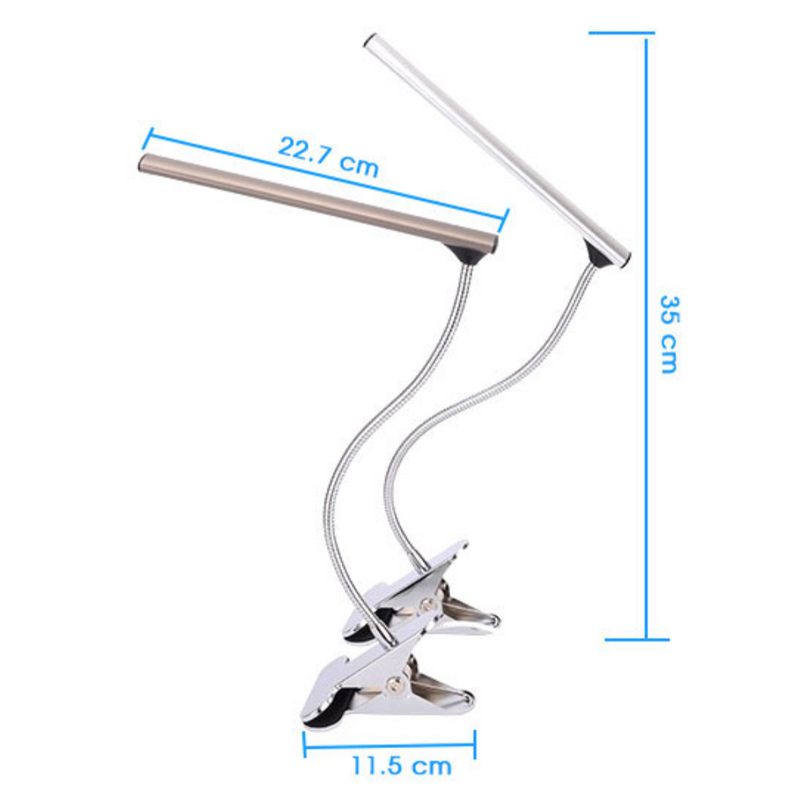 LED and USB clip lamp