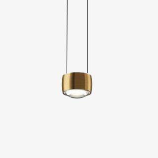 pendant light Loft gold metal rounded LED design