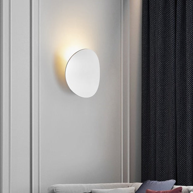 Applique murale moderne LED en forme de lune Moon