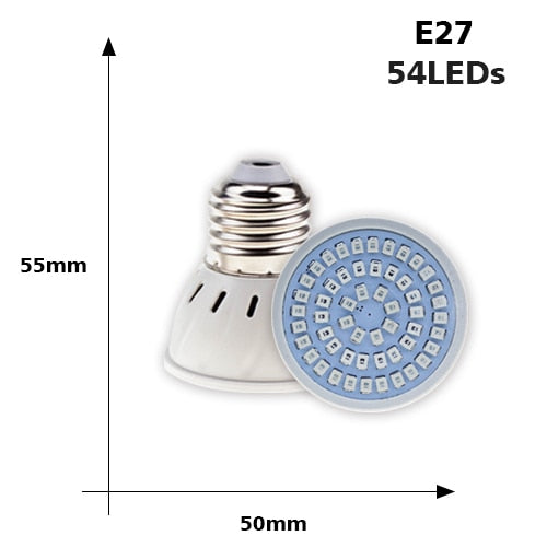 Bombilla fluorescente empotrable LED E27