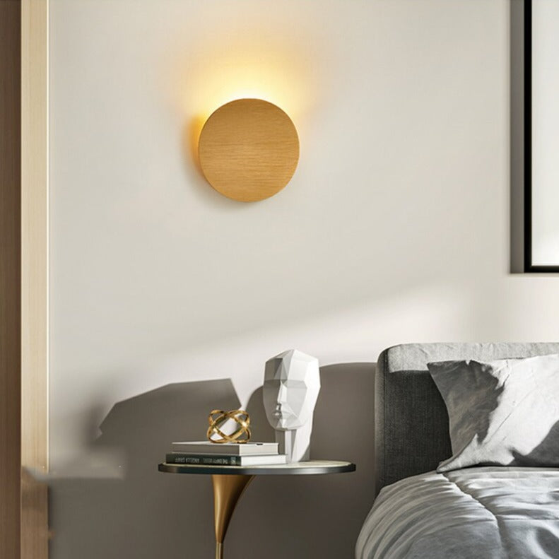 Applique murale moderne LED en forme de lune Moon