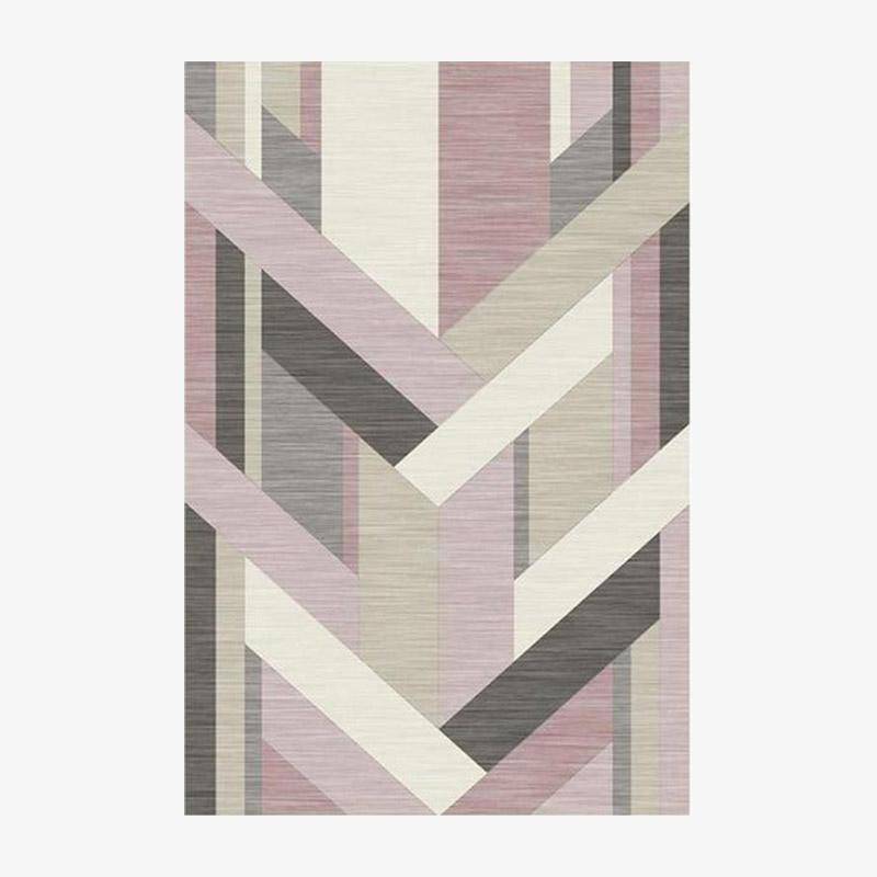 Wilson I modern geometric style rectangle rug