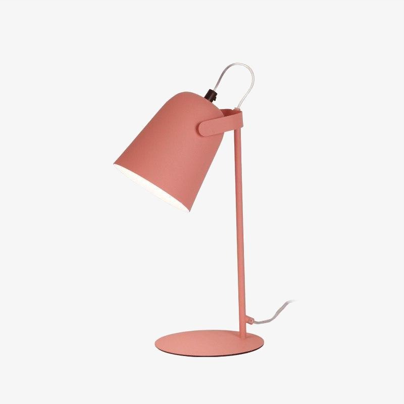 Modern desk lamp with lampshade coloured cylinder Ullysa