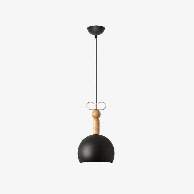 pendant light modern color and wooden rod