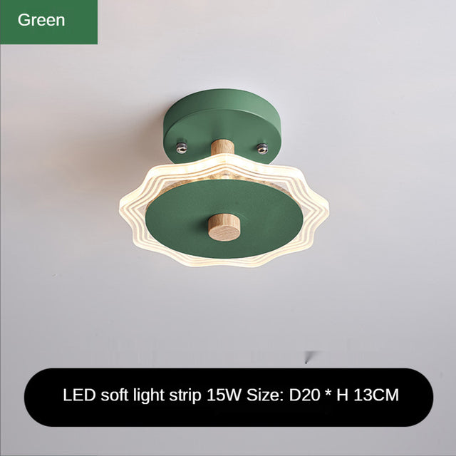 Lámpara de techo moderna LED incluida redondeada Lyo
