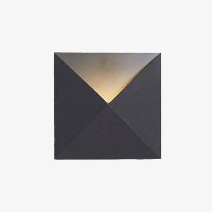 wall lamp modern square and triangle wall mural Aisle