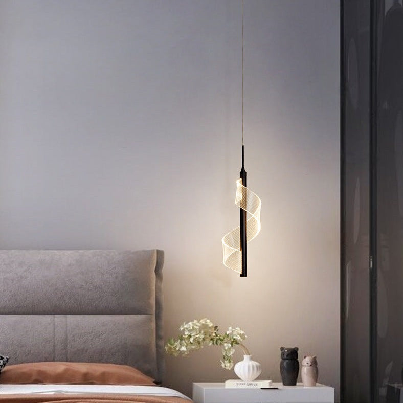 Lámpara de suspensión design LED minimalista con luz de onda Steal