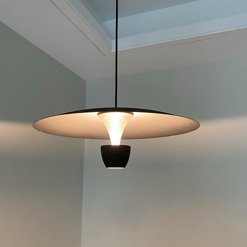 pendant light LED design with lampshade rounded nordic Fuji