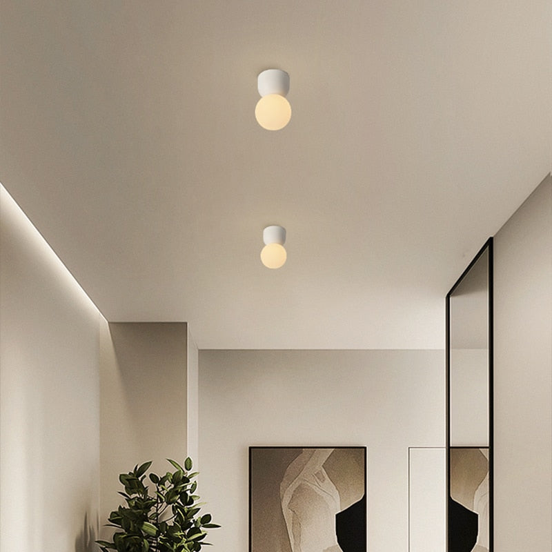 Nordic minimalist LED ceiling light