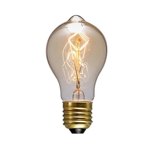 Ampoule à incandescence filament vintage 40W Edison