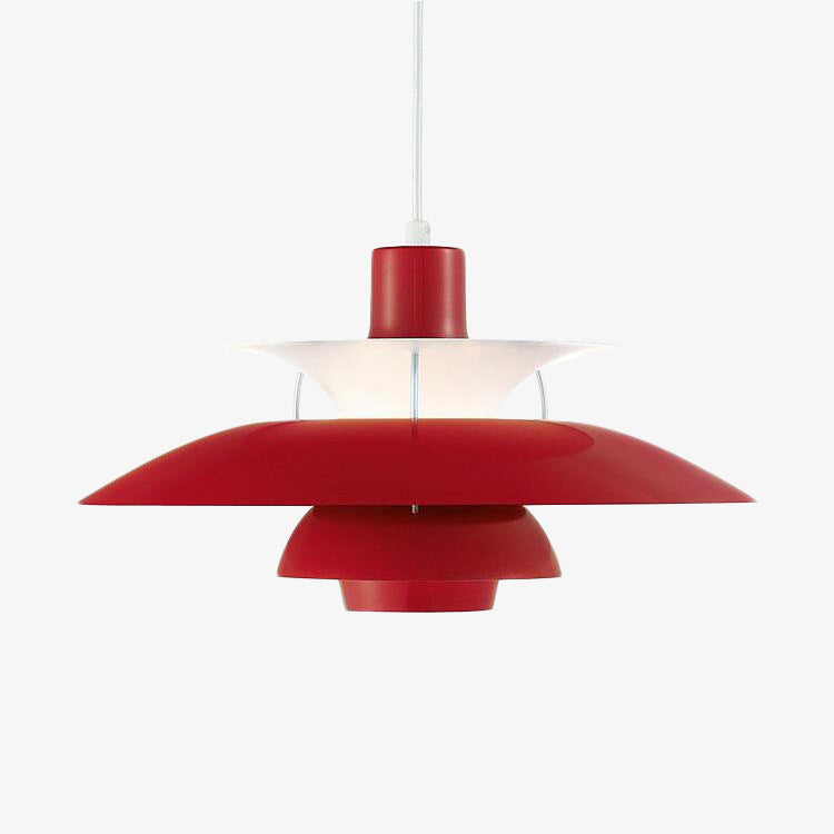 pendant light modern LED with multiple metal shades Coen