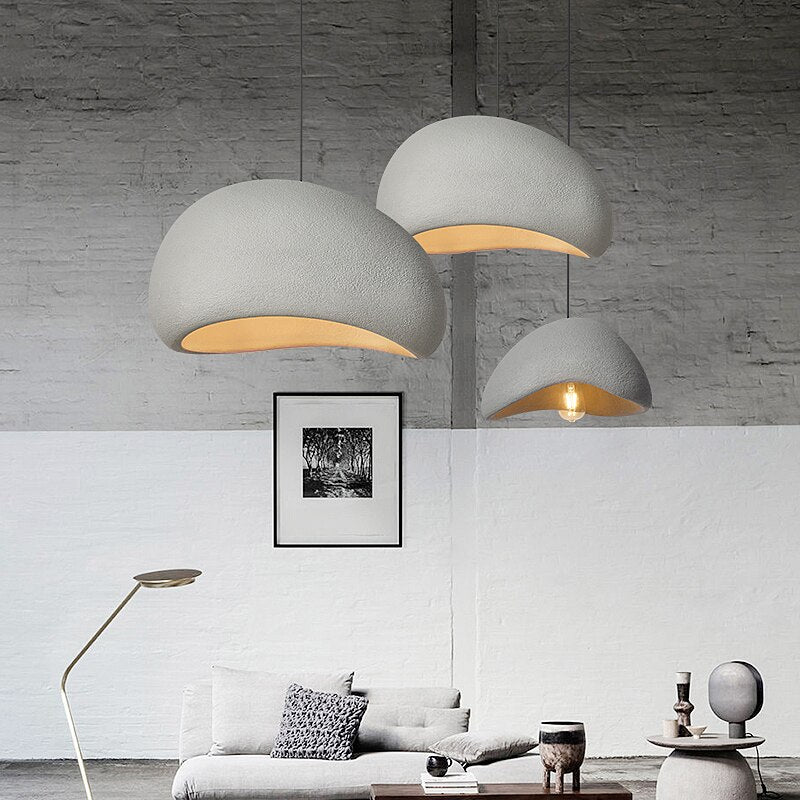 Lámpara de suspensión design LED minimalista con la forma original de Boaz