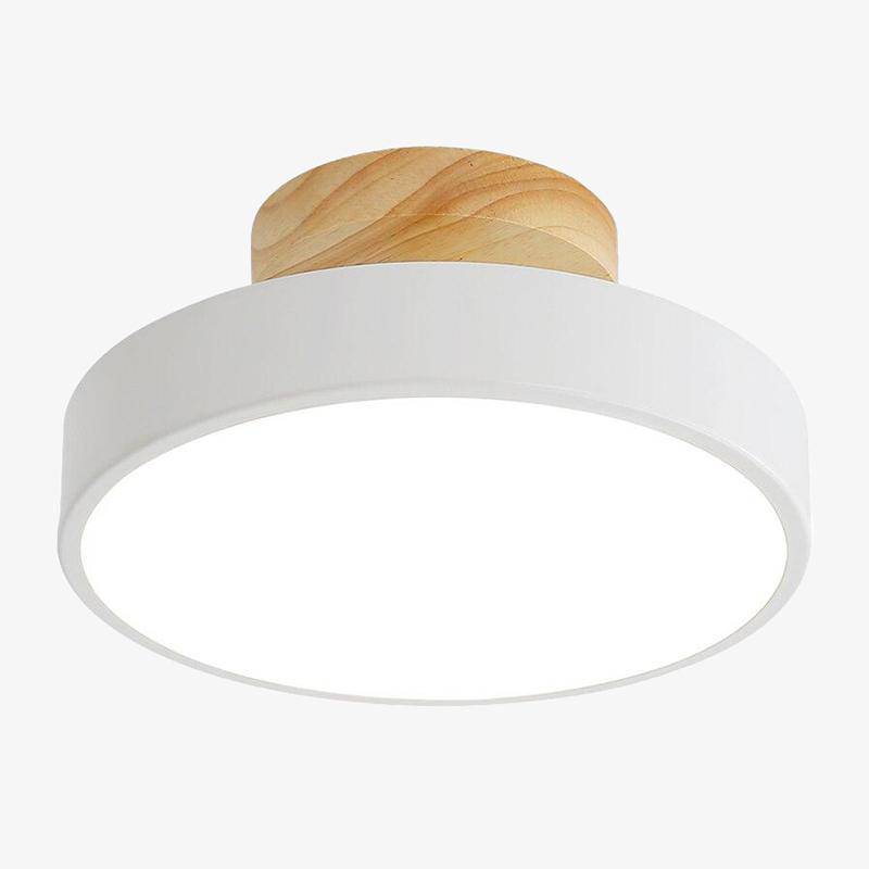 Modern round ceiling LED light with thick edges Lighty