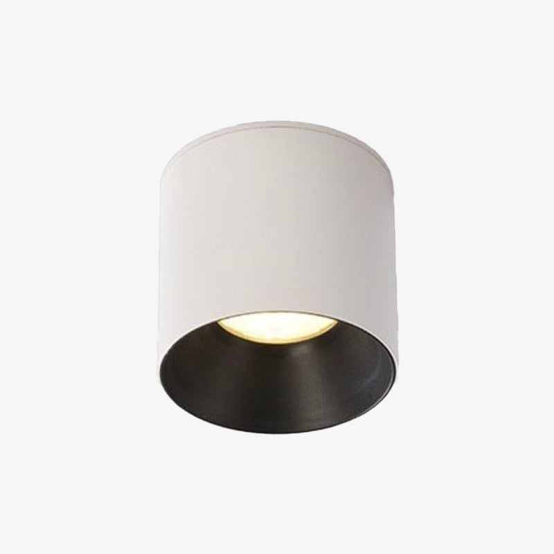 Spotlight modern cylindrical metallic LED Miya