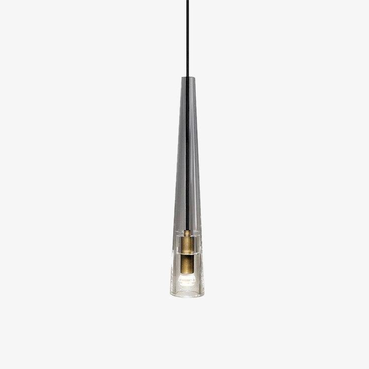 pendant light Shadow glass elongated LED design