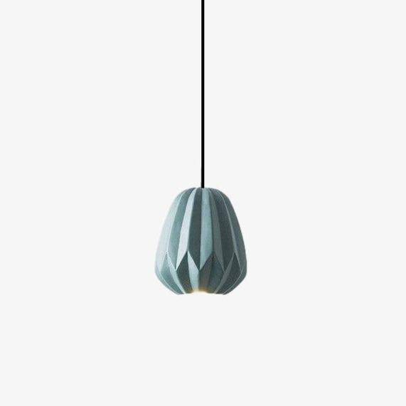 pendant light LED design with lampshade geometric color Shadow