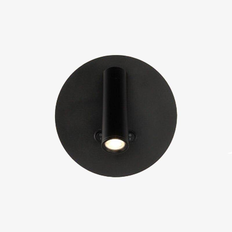 wall lamp wall-mounted with Spotlight cylindrical LED and switch