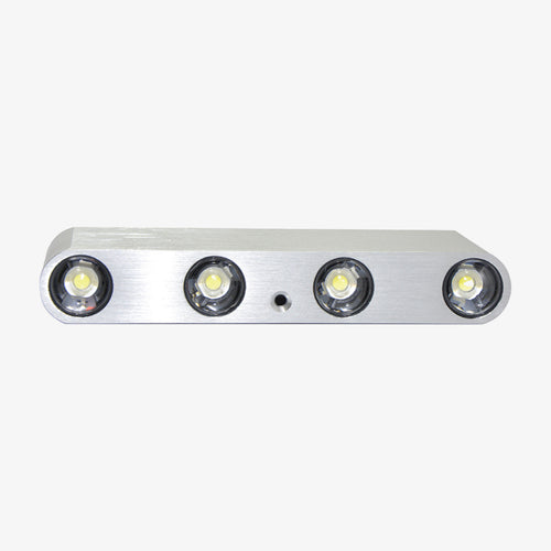 Applique chromé avec LED de couleur Sconce
