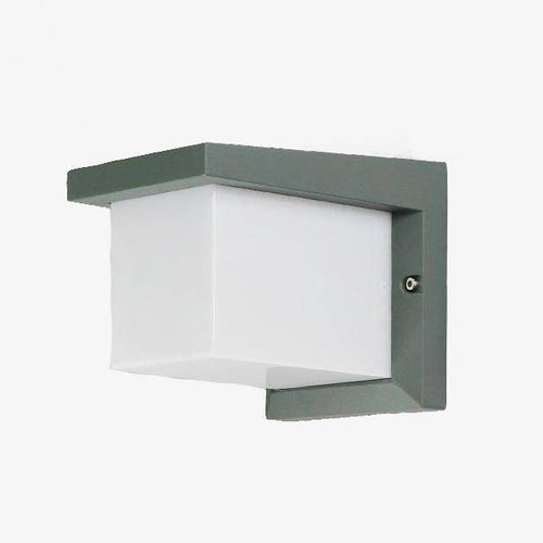 Applique extérieur LED cube Sconce