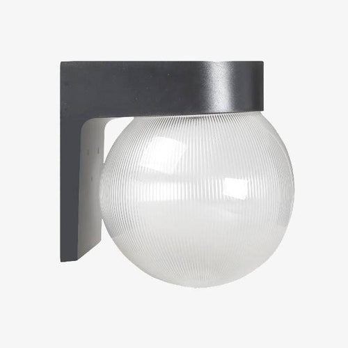 Applique extérieur LED socle et boule Acrylic