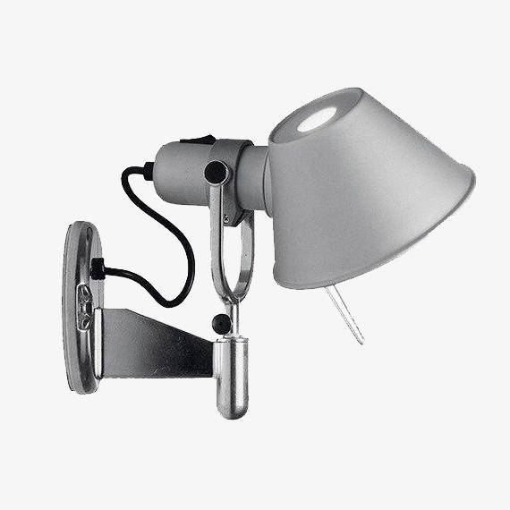 wall lamp adjustable silver LED wall Hat