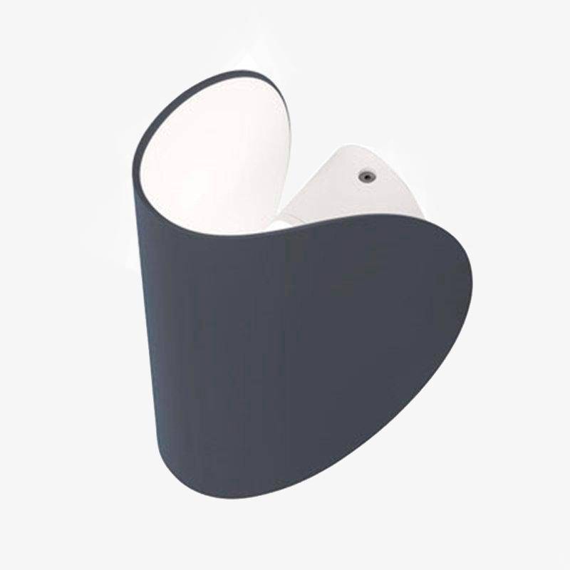 wall lamp Rounded wall design in Vanity colour