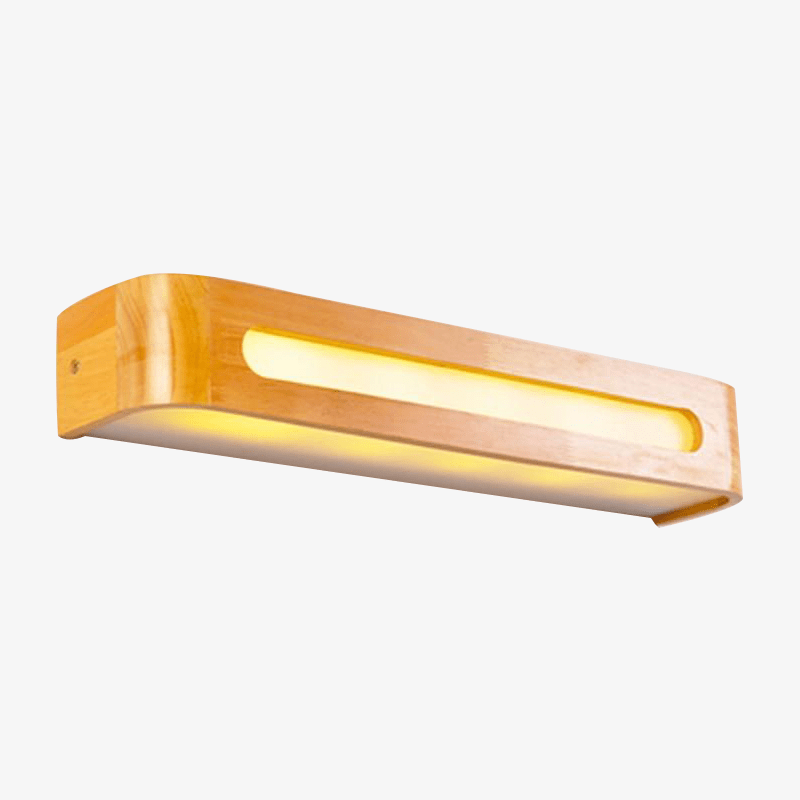 wall lamp Wooden bar wall with LED Contract