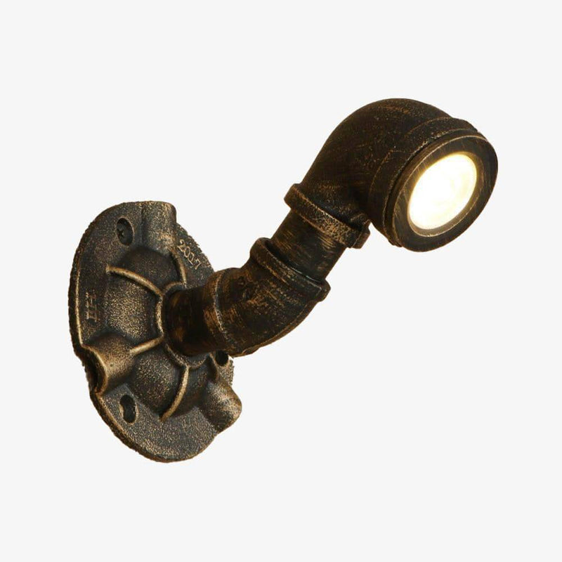 wall lamp cast iron LED wall decoration in industrial style