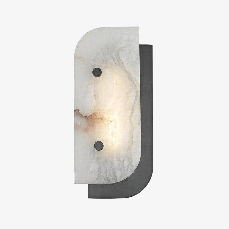 wall lamp LED design wall with marble with rounded edges Creative