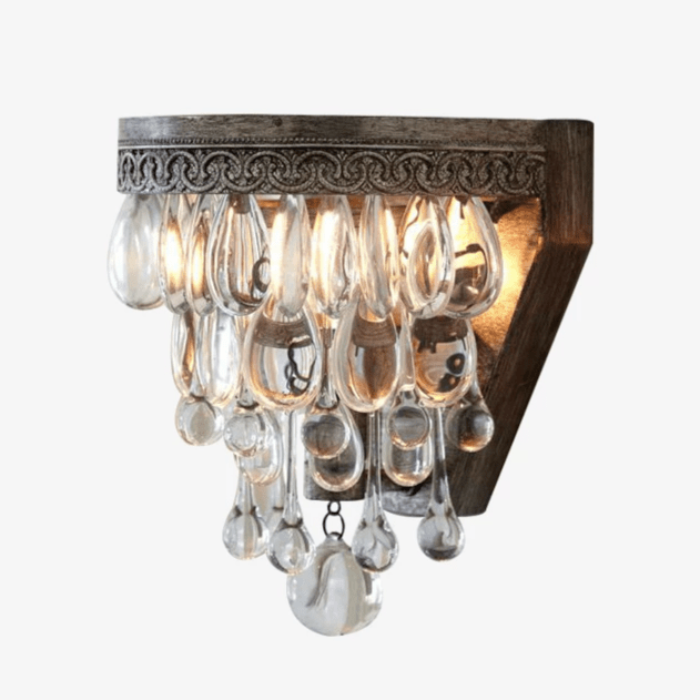 wall lamp Luxury European crystal wall hanging