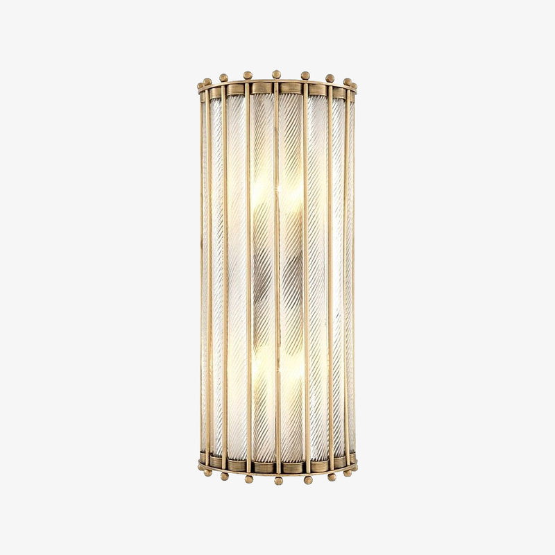 wall lamp modern cylindrical glass wall hanging luxury Mylia