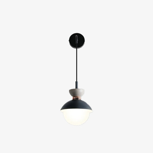 Applique murale moderne LED avec abat-jour en métal Hodge
