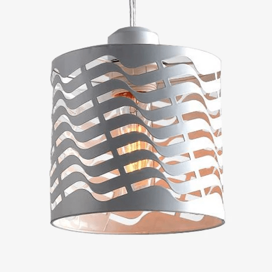 Nordic Art Retro White cone pendant light