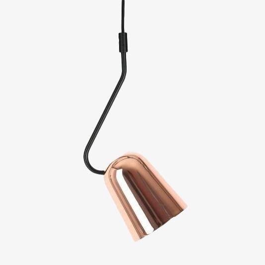 Lámpara de suspensión design LED con pantalla metálica Estilo industrial Loft