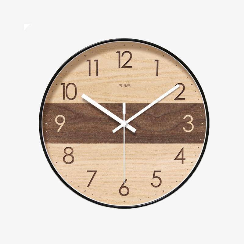 Modern round wall clock Factory D style