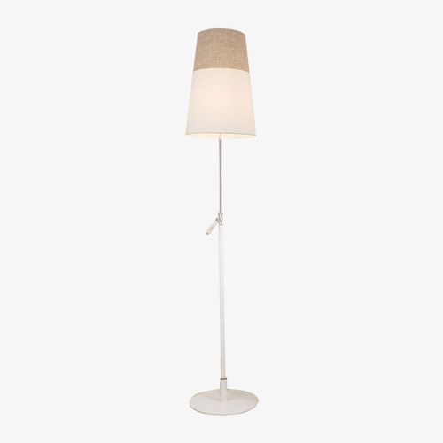 Lampadaire avec abat-jour en tissu Light