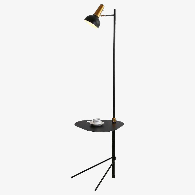 Floor lamp LED with adjustable table Creative