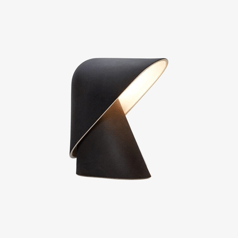Lámpara de mesa design LED con pantalla triangular de color Lujo