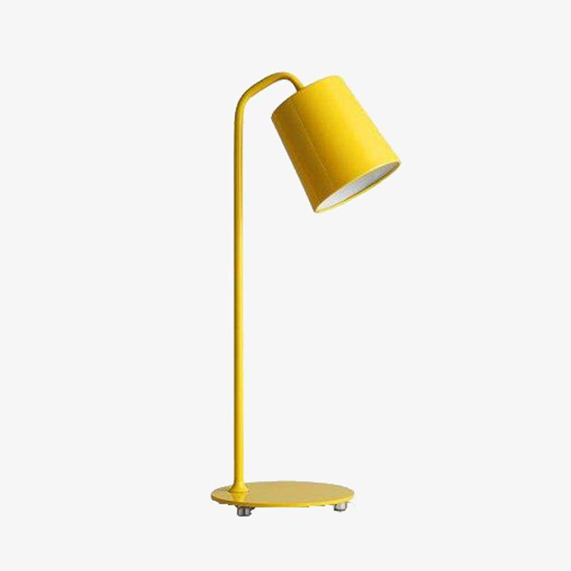 Abajur LED design table lamp in coloured metal