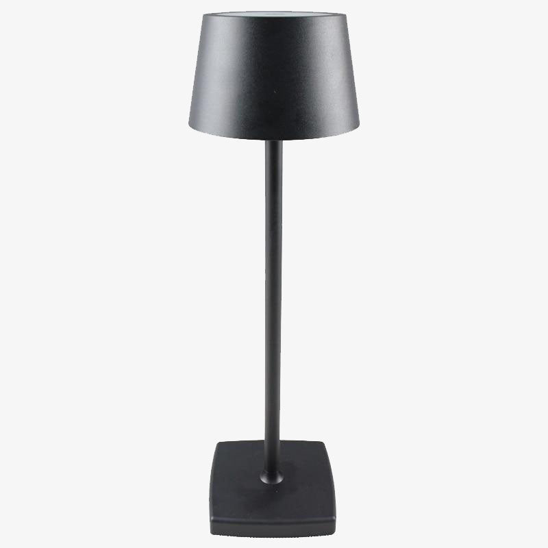 Lampe à poser LED en aluminium rechargeable Alloy