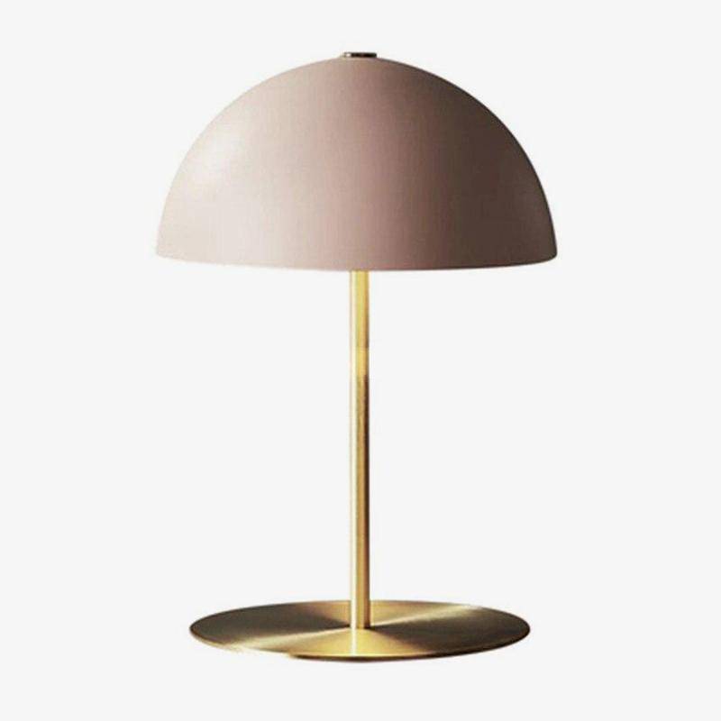 Modern gold LED bedside lamp